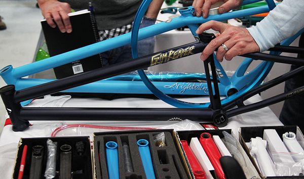 cold setting a bike frame